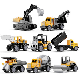 HONGTUO alloy mini construction forklift for durable toddler play and motor skills