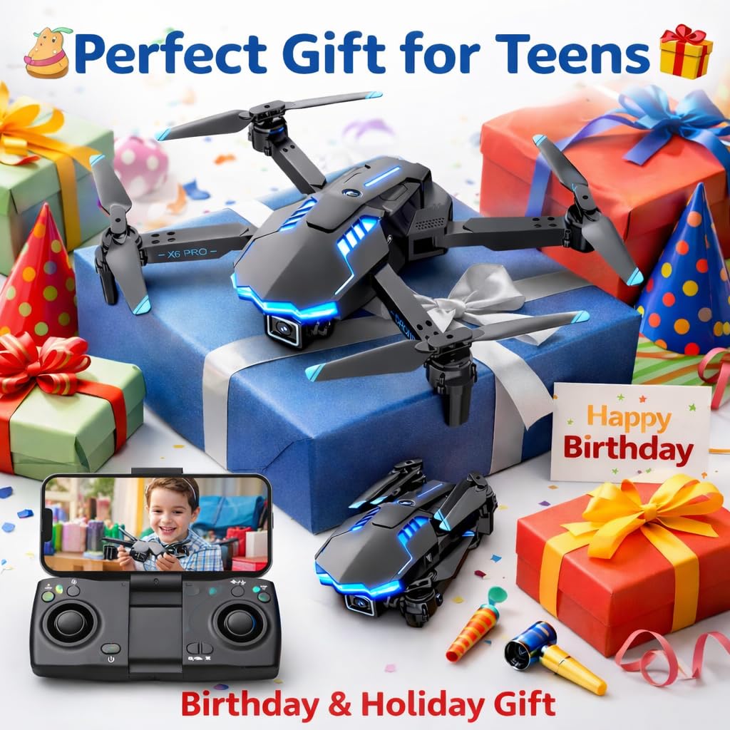 HONIVON drone FPV real-time transmission streams live video to your phone