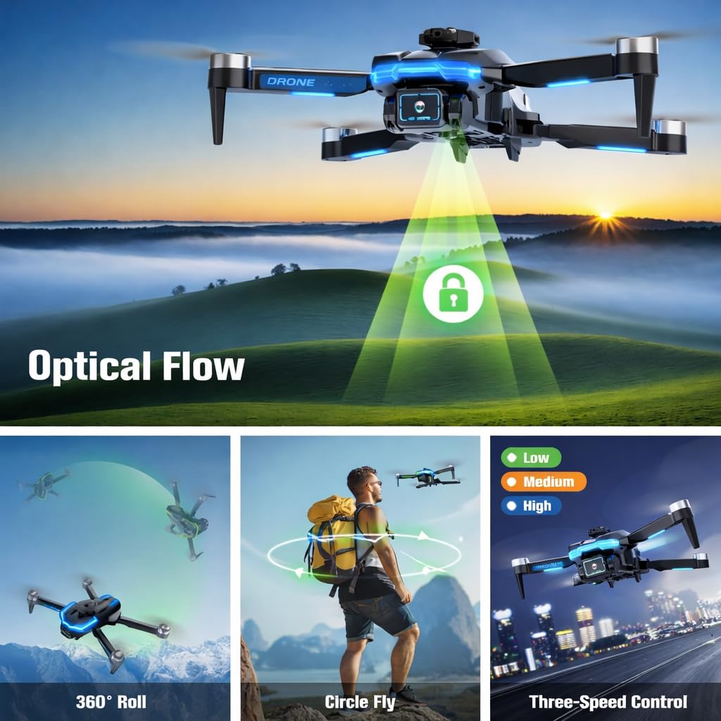 HONIVON drone one-key start makes takeoff effortless for learners