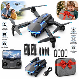 HONIVON drone with two batteries enables longer outdoor flight sessions