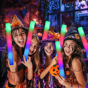 HONLYNE 46pcs glow sticks suit weddings, raves, and parties.