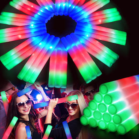 HONLYNE foam glow stick in giant size for comfortable grip at parties