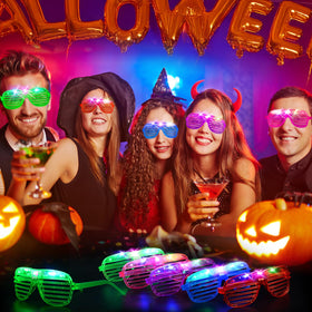 HONLYNE party essentials glow glasses brighten July Fourth and birthdays.
