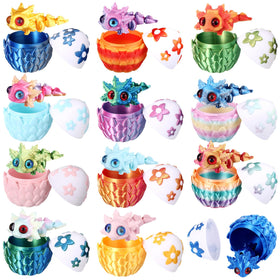 Honoson 12-set dragon eggs with axolotl inside for colorful Easter fillers.