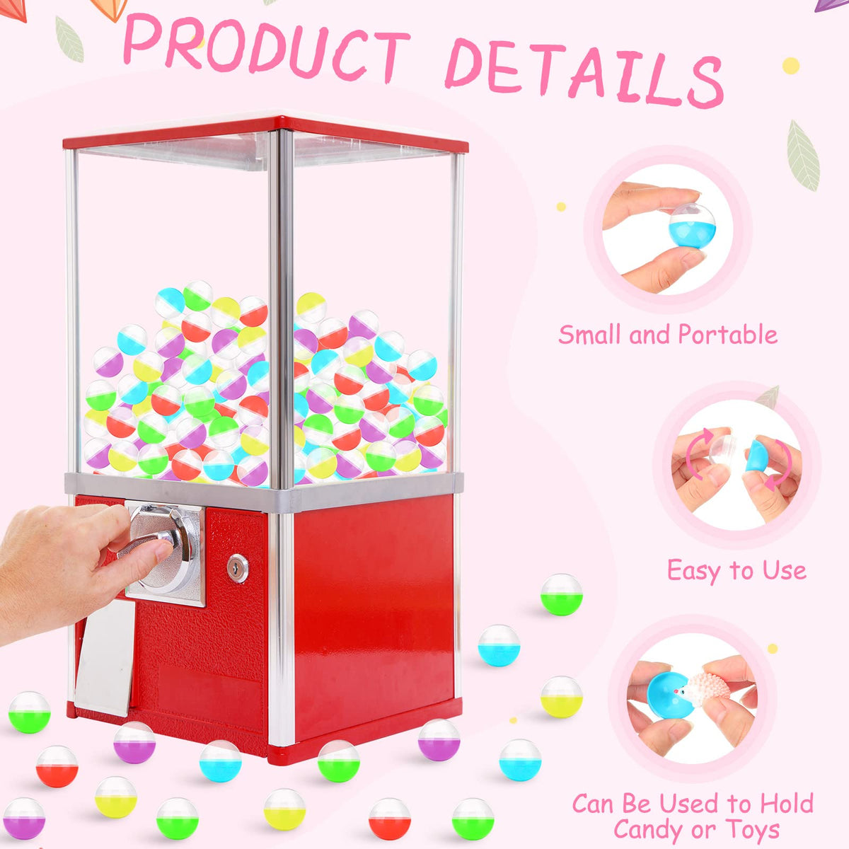 Honoson 1.1-inch capsule container for tiny toys or treats.