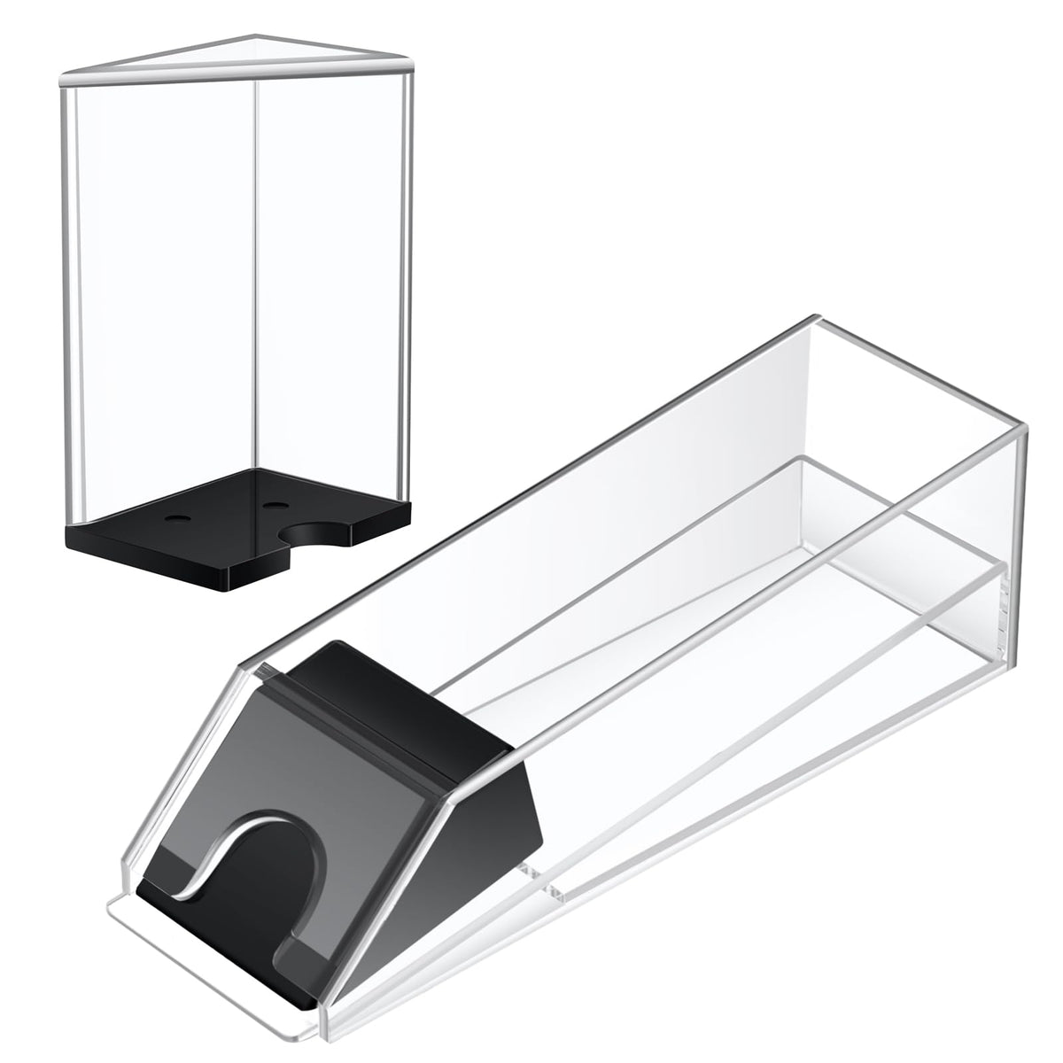 Honoson blackjack shoe with eight decks in clear acrylic for smooth, organized dealing.