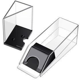 Honoson blackjack shoe clear acrylic with 6-deck capacity for smooth dealing.
