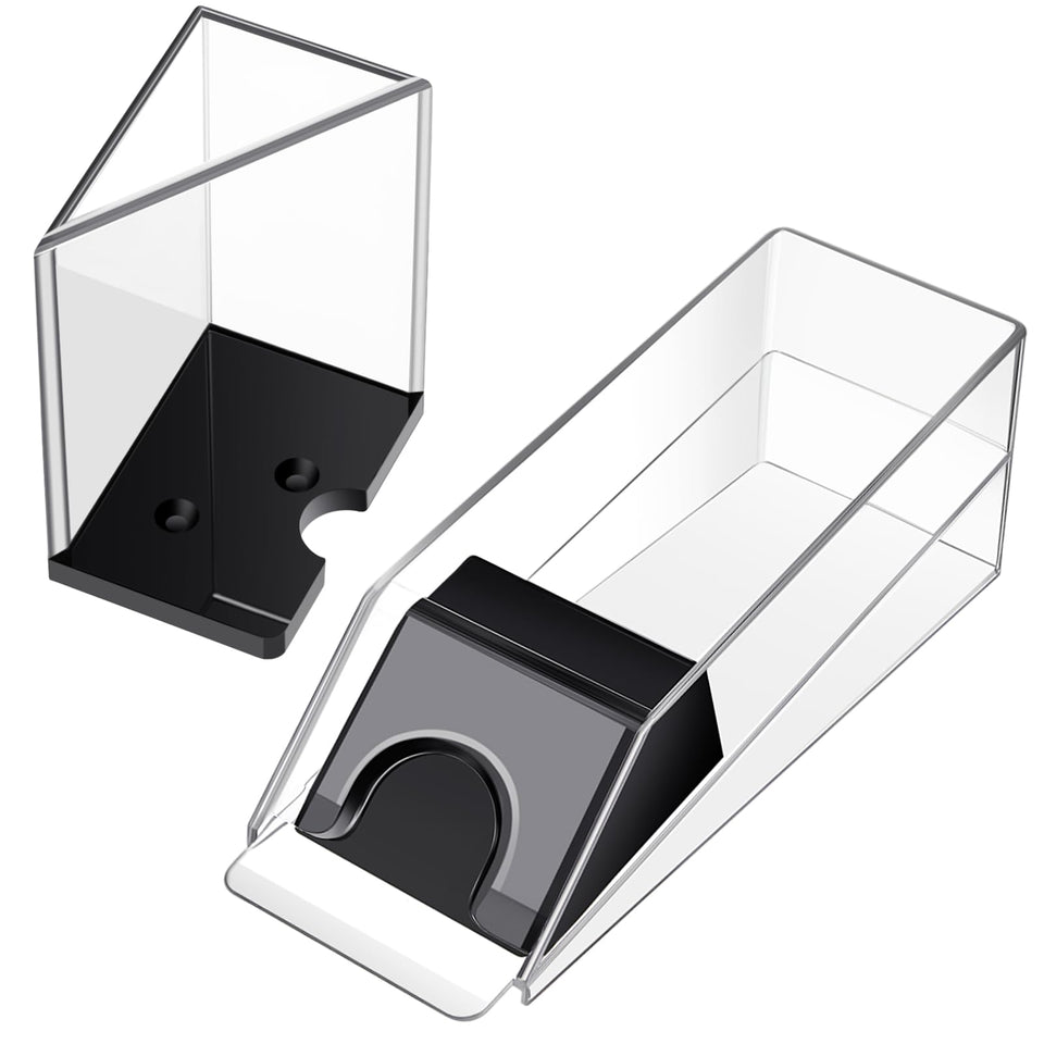 Honoson blackjack shoe clear acrylic with 6-deck capacity for smooth dealing.