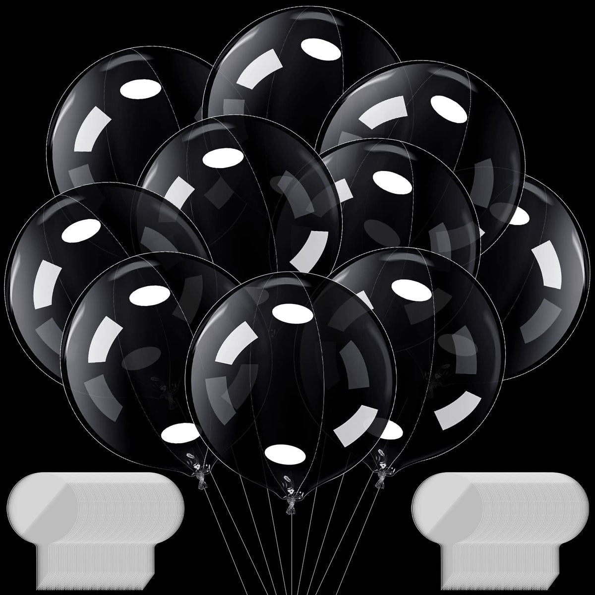 Honoson Bobo 24-inch clear balloon for stuffing and décor.