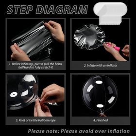 Honoson Bobo balloons featured in DIY decoration ideas.
