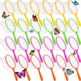 Honoson butterfly bug net yellow 6pcs for kids' bug catching