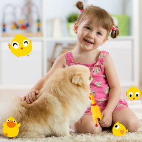 Honoson detachable head chicken toy demonstrates easy replacement and interactive play.