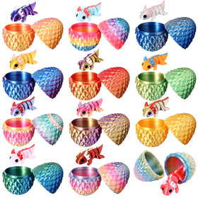 Honoson dragon egg with axolotl inside for Easter delight