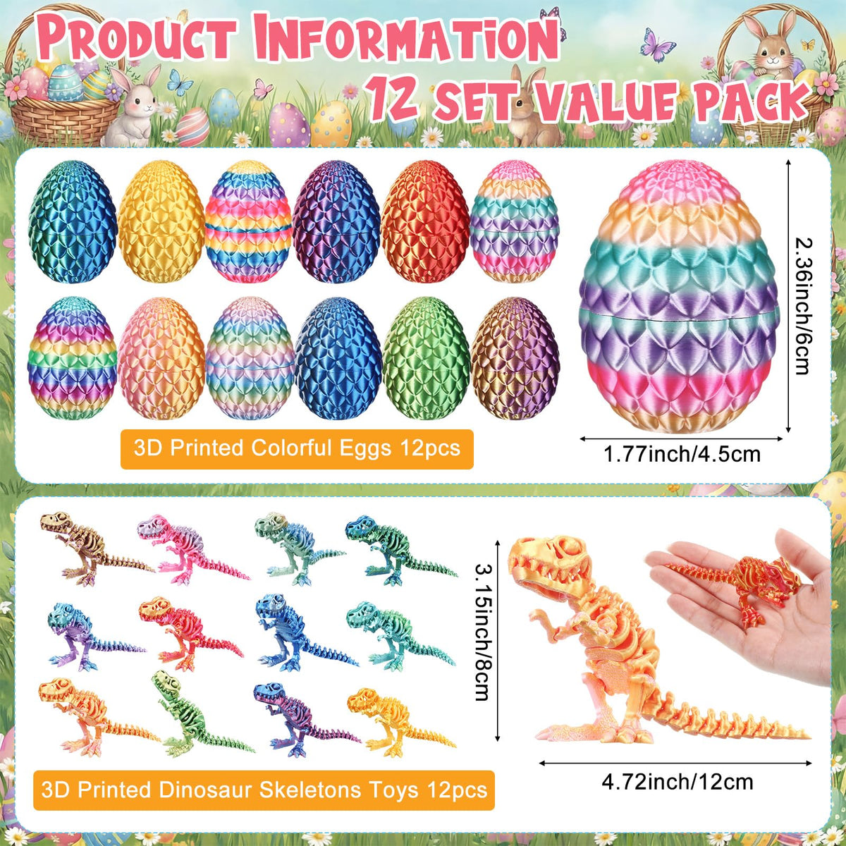 Honoson inside egg reveals miniature tyrannosaurus rex surprise toy