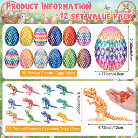 Honoson inside egg reveals miniature tyrannosaurus rex surprise toy