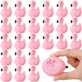 Honoson flamingo rubber duckies bulk for playful bath time and pool décor