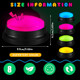 Honoson LED light-up buzzer design for better visibility during play