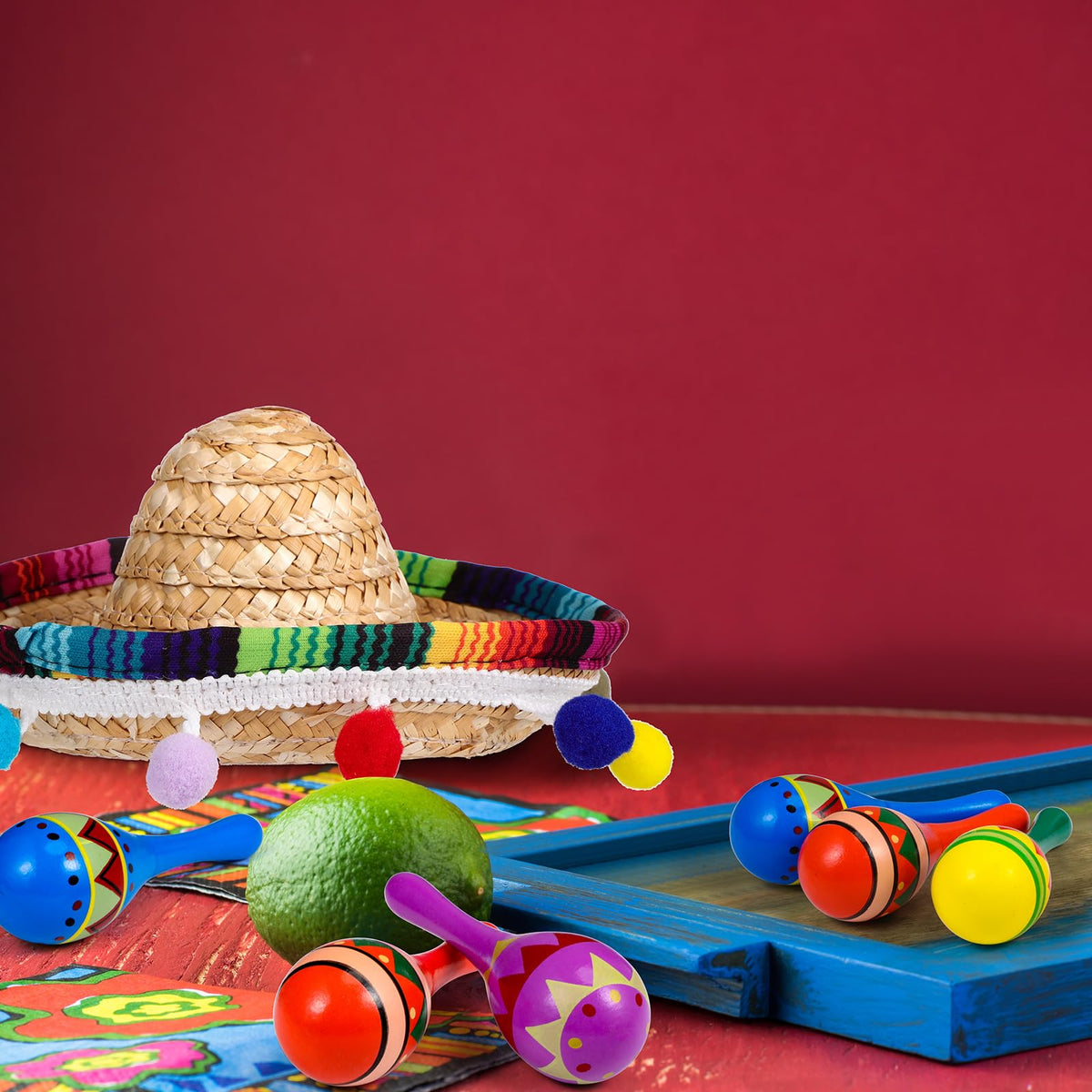 Honoson Mexican party decor prop enhances celebratory ambiance.