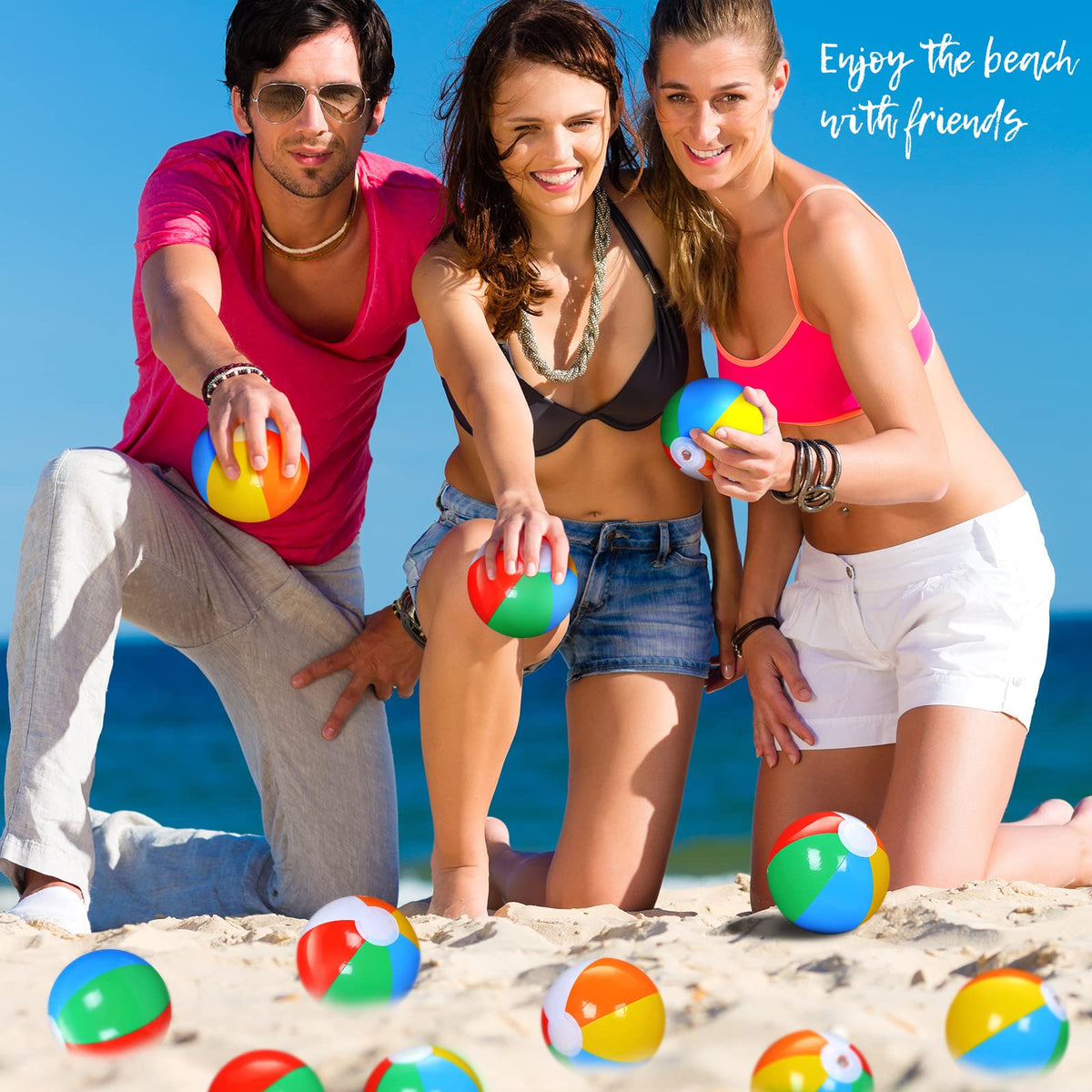 Honoson mini beach ball pool and beach games, versatile water fun.