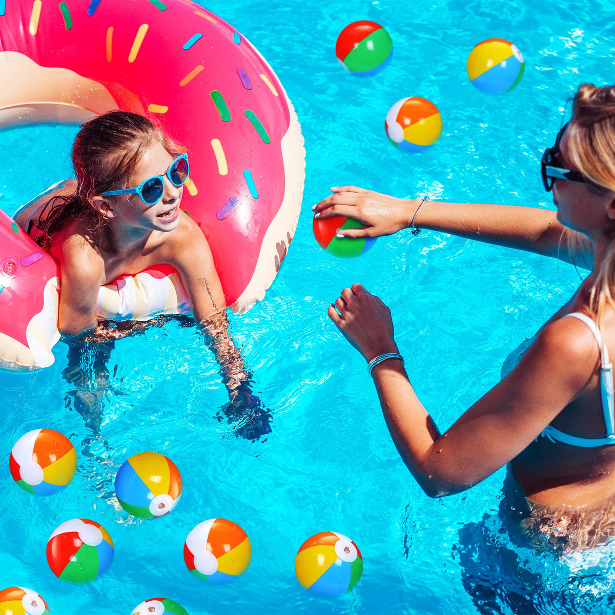 Honoson mini beach ball compact storage, easy to tuck away.
