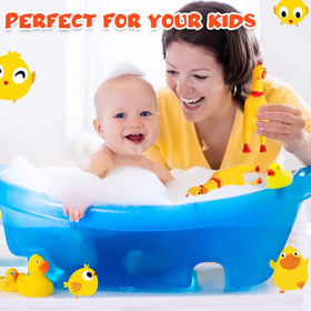 Honoson stress relief chicken toy encourages playful squeezing and vocal squeaks.