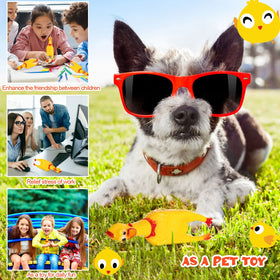 Honoson supervised-play warning explains safety while pets chew.
