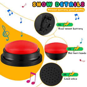 Honoson durable ABS buzzers deliver crisp feedback during group games