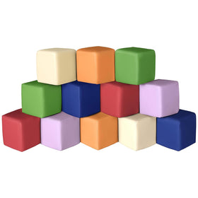 Hoohtoot foam blocks colorful-set for toddler-friendly building and imaginative play at home.