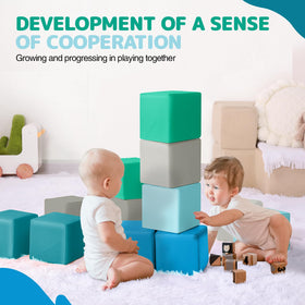 Hoohtoot toddler learning blocks aiding early language and play