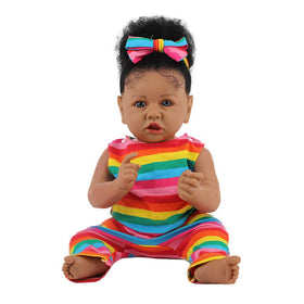 HOOMAI lifelike reborn doll front view for imaginative play and nurturing moments