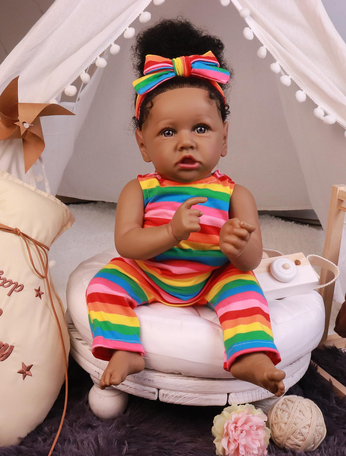 HOOMAI doll fits newborn outfits for styling and dressing play