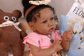 HOOMAI reborn doll with poseable arms and legs for flexible posing