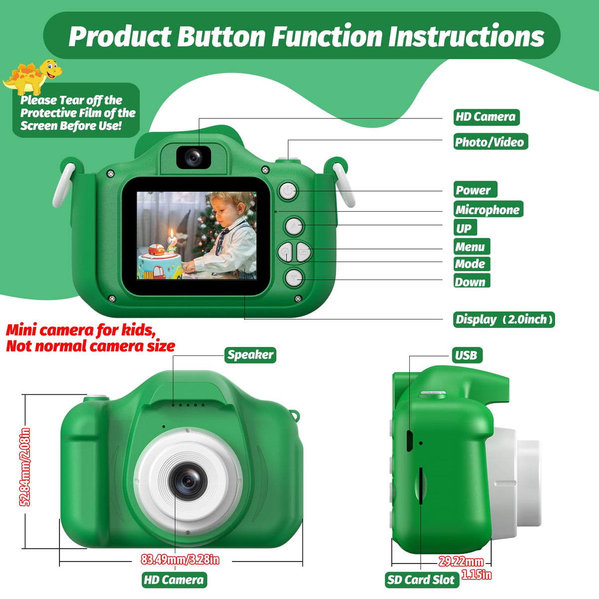 HOOMOON camera screen shows selfie and video options