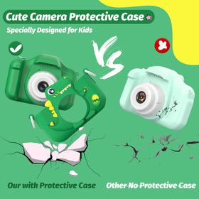 HOOMOON kid-friendly lanyard keeps camera handy