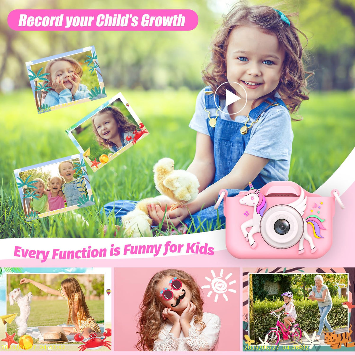 HOOMOON protective silicone case around the camera for durability