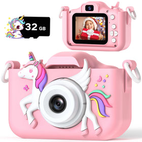 HOOMOON kids camera in selfie mode for easy self-portraits and memories
