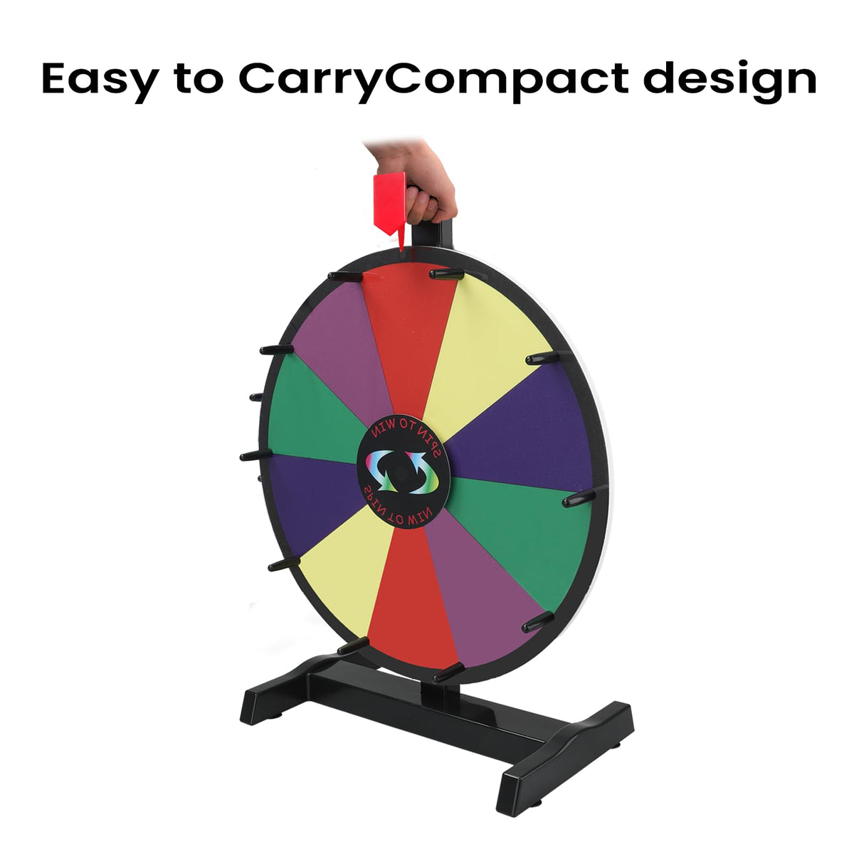 Hooomyai base with anti-slip suction prevents wobble during spins.