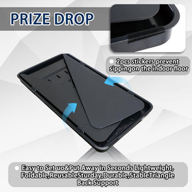 Hooomyai logo area with customizable prize cards for branding