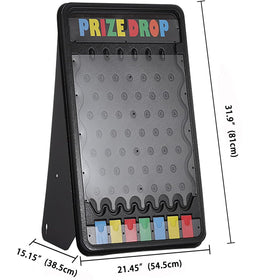 Hooomyai prize drop game includes 10 customizable pucks for varied prizes