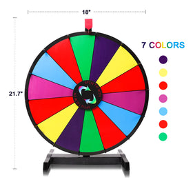 Hooomyai prize wheel 14 slots with bright colors for prize variety
