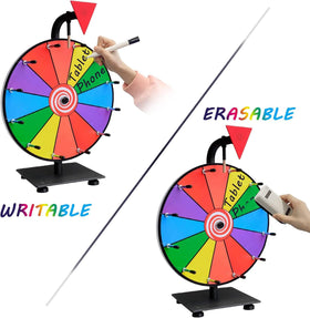 Hooomyai prize wheel versatile for classrooms and parties