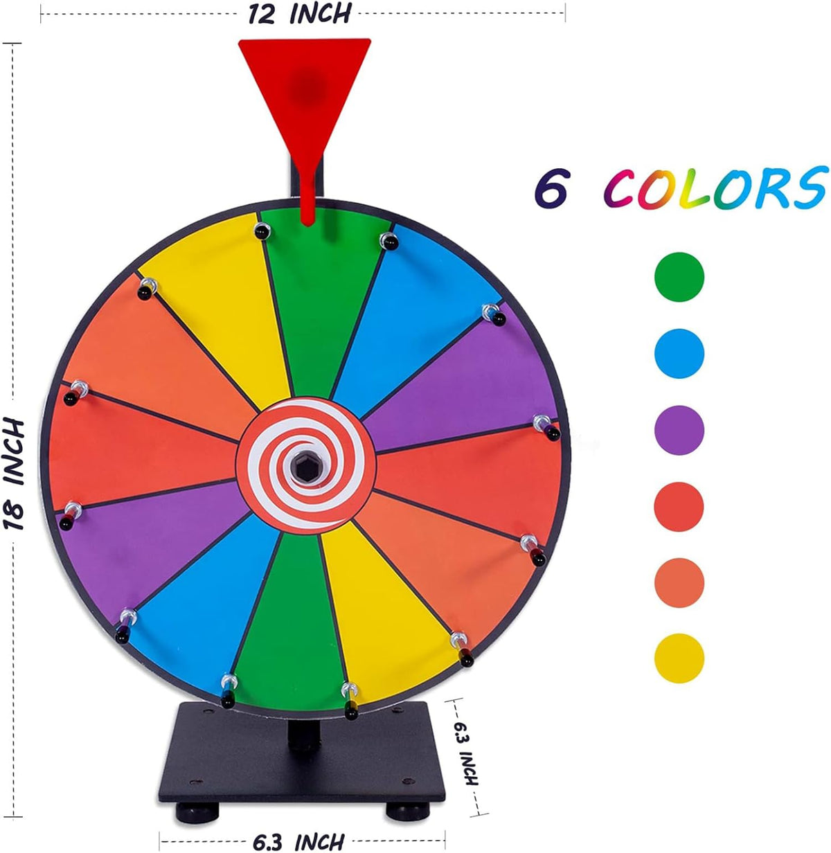 Hooomyai wheel with easy assembly and detachable design for storage