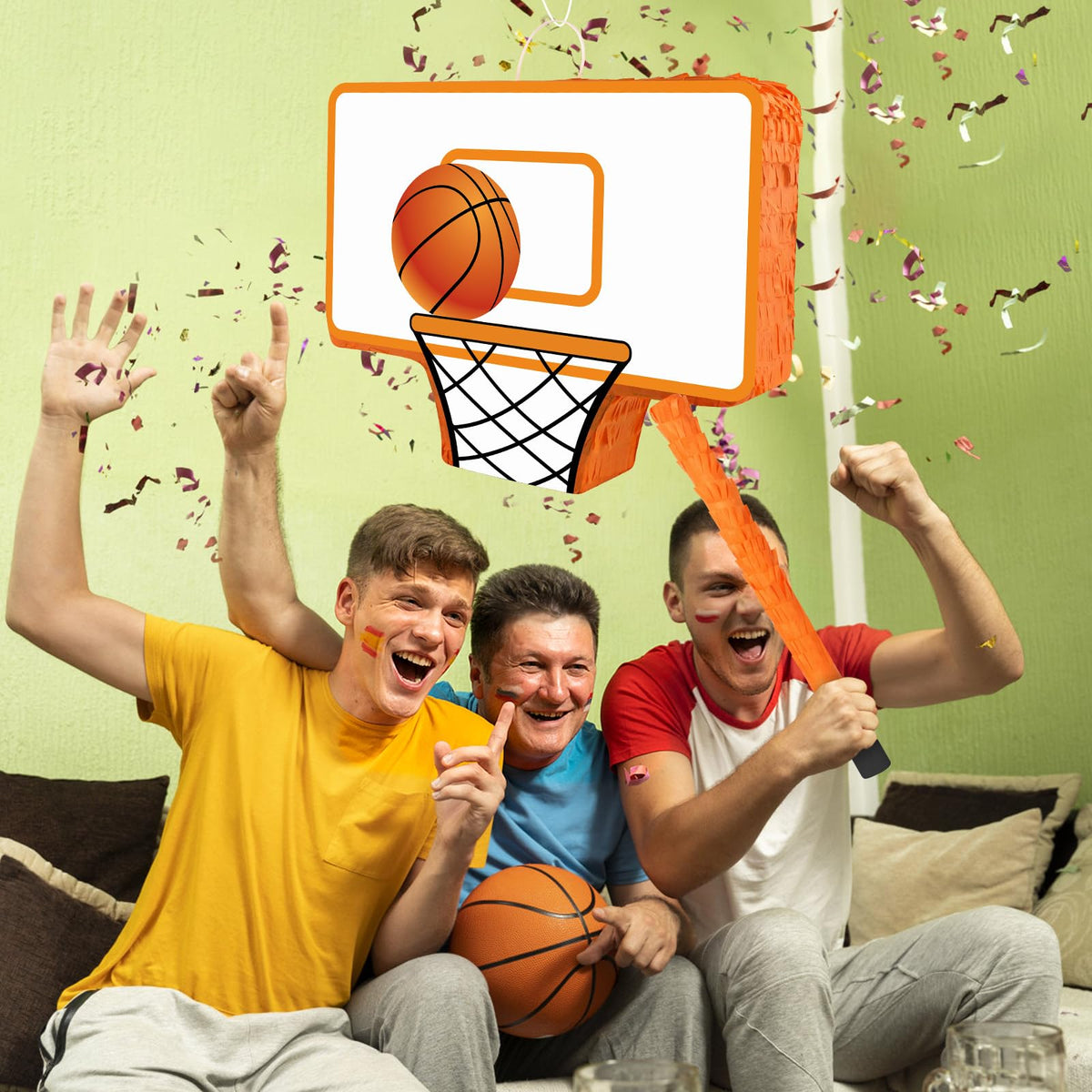 Hooqict boys party decor suitable for sports-themed celebrations.