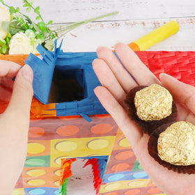 Hooqict Cardboard pinata durability supports longer play
