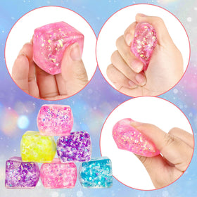 Hooqict stress cube hand press, ergonomic grip for quick relief