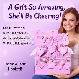 Hoostee 11-piece surprise boxes ready for unboxing joy.