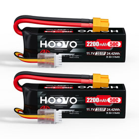 HOOVO 3S LiPo battery with XT60 connector ready for FPV drones.