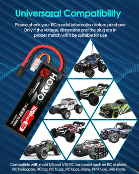 HOOVO charging label indicates safe charging and voltage limits.