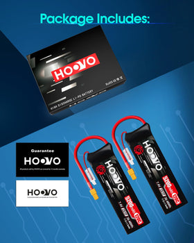 HOOVO two-pack set provides convenience for multiple vehicles.