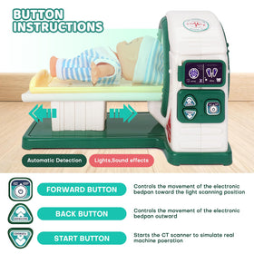HOPANDOS X-ray scanner toy adds exciting diagnostic pretend play for kids.
